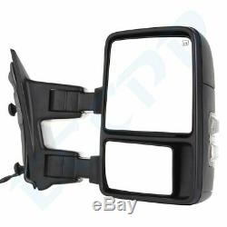 For 99-07 Ford F250-F550 Super Duty Towing Mirrors Pair Power Heated Turn Signal