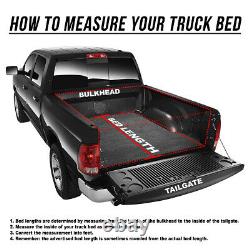 For 99-18 Ford Super Duty 6.5ft Short Bed Frp Hard Solid Tri-fold Tonneau Cover
