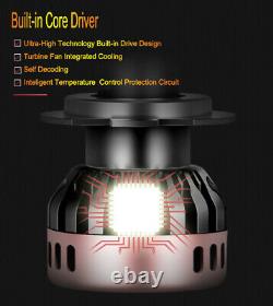 For Chevy Silverado 1500 2500 2004 2005 Combo LED Headlight Fog Light Bulb F6 A+
