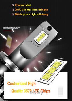 For Toyota RAV4 2013-2015 Front LED Headlight Fog Light Combo Bulbs Super Bright