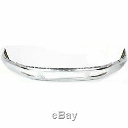 Front Bumper For 2005-2007 Ford F-250 Super Duty, Steel, Chrome