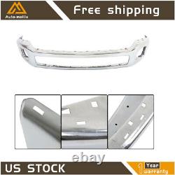 Front Bumper For 2011-2016 F-250 F-350 Super Duty Truck Chrome Steel Replcement