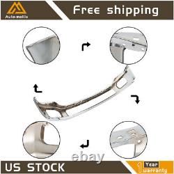 Front Bumper For 2011-2016 F-250 F-350 Super Duty Truck Chrome Steel Replcement