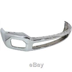 Front Bumper For 2011-2016 Ford F-250 Super Duty Chrome Steel