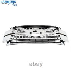 Front Chrome&Black Grille For 2017-2019 Ford F-250 F-350 F-450 Super Duty