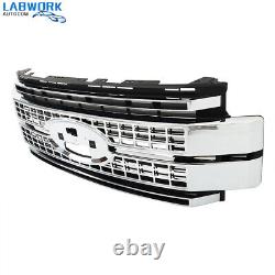 Front Chrome&Black Grille For 2017-2019 Ford F-250 F-350 F-450 Super Duty