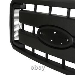 Front Radiator Grill Grille for 2011-2016 F250 F350 F450 F550 Super Duty Black