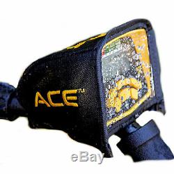 GARRETT ACE 300 Metal Detector with Headphones Rain Cover Waterproof Coil NEW