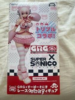 Gloomy Bear GRG x Super Sonico Race Queen Figure NEW