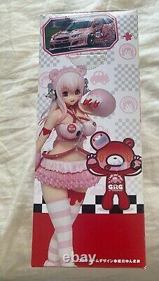 Gloomy Bear GRG x Super Sonico Race Queen Figure NEW