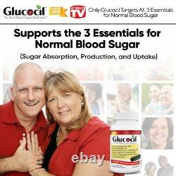 Glucocil Super Fresh (exp07/2025) 120X3 Softgels -Blood Sugar Optimizer