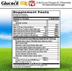 Glucocil Super Fresh (exp07/2025) 120X3 Softgels -Blood Sugar Optimizer