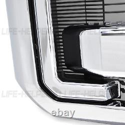 Grill Assembly For 2011-2016 F250/F350/F450/F550 Super Duty Chrome Grill