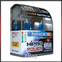 H7 5900k Xenon Hid Halogen Headlight Bulbs Low Beam