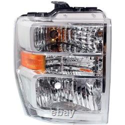 Halogen Headlight Lamp Assembly LH RH Pair for Ford Van Pickup Brand New