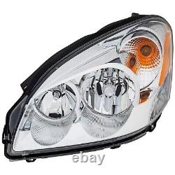 Headlight Assembly Set For 2006-2011 Buick Lucerne Left Right Halogen With Bulb