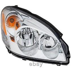 Headlight Set For 2006-2011 Buick Lucerne Left and Right With Bulb CAPA 2Pc
