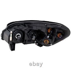Headlight Set For 2006-2011 Buick Lucerne Left and Right With Bulb CAPA 2Pc