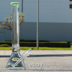 Hookah Water Pipe 18 inch 9MM Super Thick Wall Heavy Glass Tobacco Bong Beaker