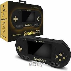 Hyperkin SupaBoy Blackgold Portable Console for Nintendo SNES / Super Famicom