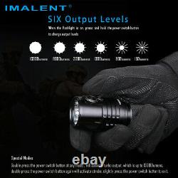 IMALENT MS03 Tactical Flashlight 13000 Lumen Super Bright EDC Torch CREE XHP LED