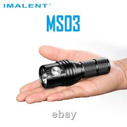 IMALENT MS03 Tactical Flashlight 13000 Lumen Super Bright EDC Torch CREE XHP LED