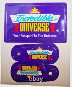 Incredible Universe 90s Electronics Super Store Membership Privilege Cards New