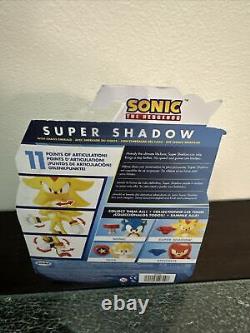 Jakks Pacific Sonic 4 Inch Figure Emerald Toy Articulated Super Shadow RARE