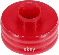KF04060BK Body Mount Bushing Kit For Ford F250 F350 Super Duty 2/4WD 08-16(Red)
