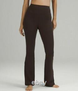LULULEMON Groove Pant Flare Super High Rise Nulu 4 6 8 10 French Press FREE SHIP