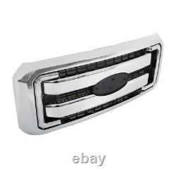 Labwork Front Bumper Upper Grille For 11-16 Ford Super Duty F250 F350 F450 F550