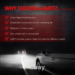 Lasfit 9005 LED Headlight Bulb High Beam Super Bright White Plug&Play 72W 8000LM