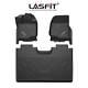 Lasfit Floor Mats Liners Tpe For Ford F150 2015-2021 Super Crew Cab All Weather