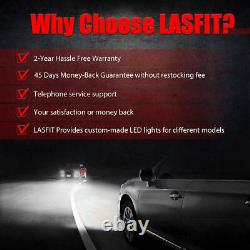 Lasfit LED Headlight H11 Low Beam Bulbs 8000LM 6000K Super Bright LS Plus Series