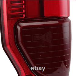 Left Side LED Tail Light WithBlind Spot For Ford F250 F350 Super Duty 2020-2022