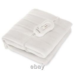 Livivo Super Cosy Electric Blanket Under Heated Fast Heat Single Double King Bed