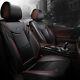 Luxury Pu Leather Car Cushion Seat Covers Full Surrounded Front + Rear 5-seats