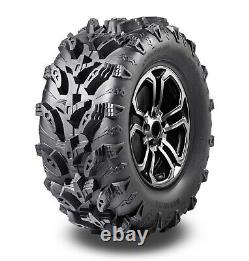 MCKINLEY UTV ATV Tires 27X9-14 & 27X11-14 6 Ply Full Set Super Mud Offroad