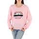 Markus Lupfer Ladies Sequin Lips Sweater In Pink