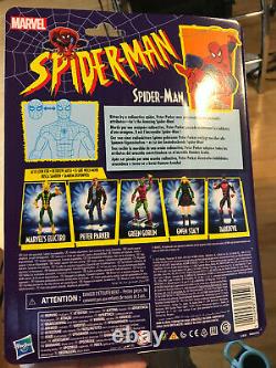 Marvel Legends 6 Super Posable 2020 Spider-Man Retro Vintage New Sealed On Card