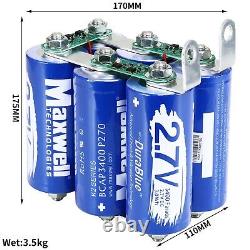 Maxwell Durablue 16V 567F Super Audio Capacitor Battery 6pcs 2.7V 3400Farads