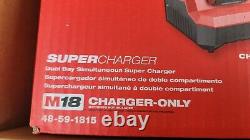 Milwaukee M18 Dual Bay Super Charger, New