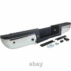NEW Chrome Rear Bumper Assembly for 2008-2012 Ford F250 F350 Super Duty with Park