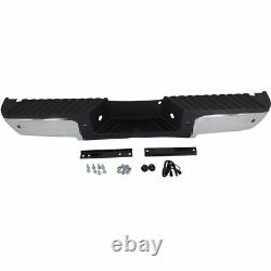 NEW Chrome Rear Bumper Assembly for 2008-2012 Ford F250 F350 Super Duty with Park