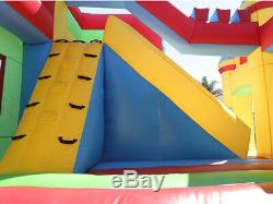 NEW Commercial Grade Super Castle Kingdom Inflatable Jump Bounce House 100% PVC