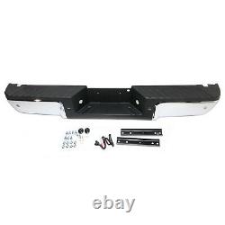 NEW Complete Chrome Steel Bumper for 2013-2016 Ford Super Duty F250 F350 with Park