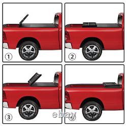 NEW For 2014-2020 Toyota Tundra 8 Ft Long Bed Hard Four-Fold Solid Tonneau Cover