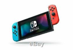 NEW Nintendo Switch SUPER Bundle + 2 HOT GAMES + Screen Protector + MORE