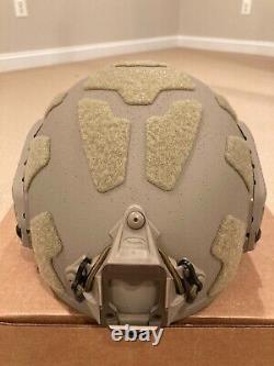 NEW Ops Core FAST SF Super High Cut Maritime Ballistic Helmet Large Tan FTHS