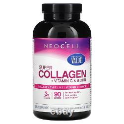 NeoCell Super Collagen + Vitamin C & Biotin Dietary Supplement 270 Tablets